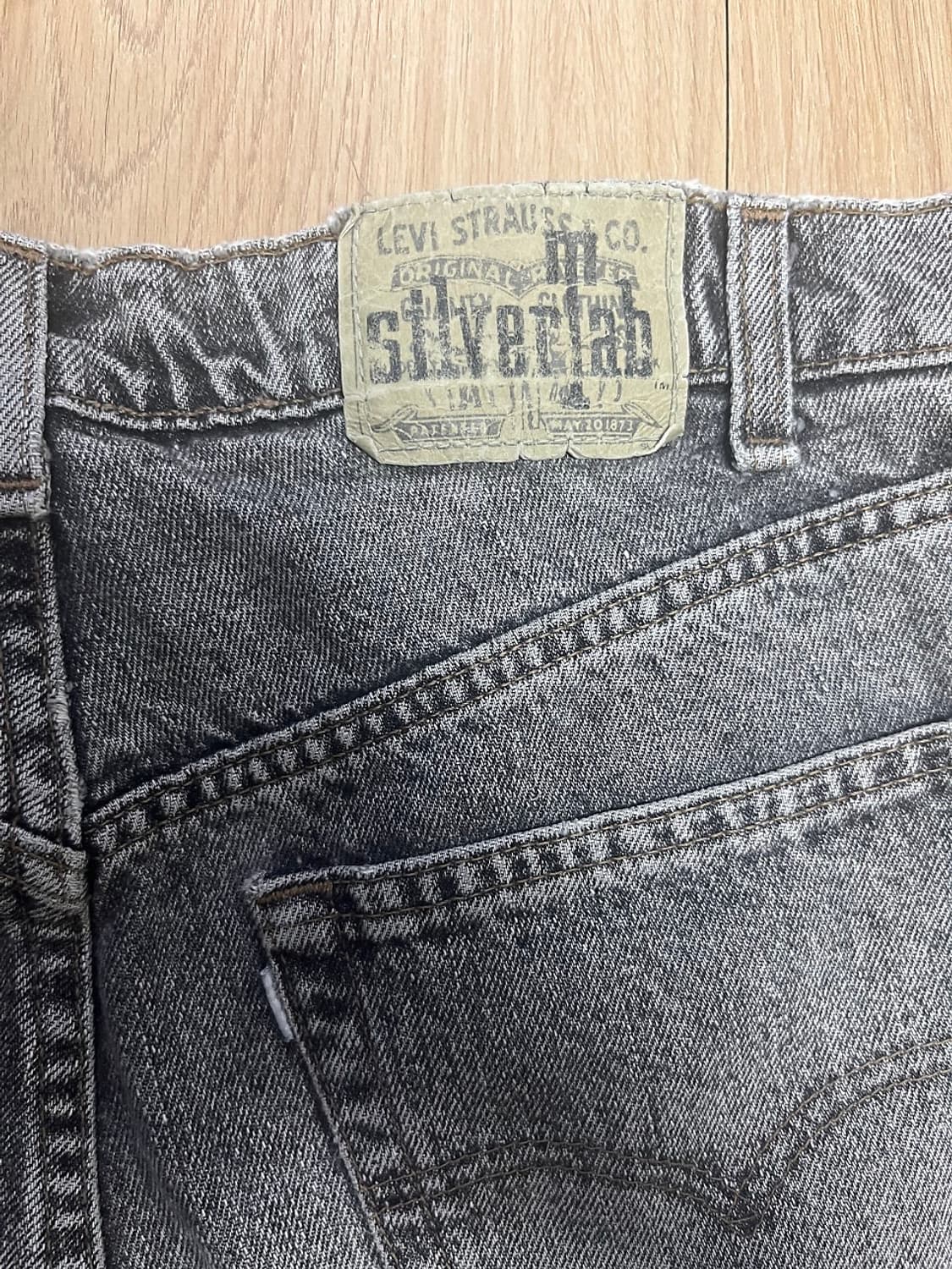 리바이스 실버탭 90s usa 루즈핏 데님 팬츠 [34x32] 상품이미지3