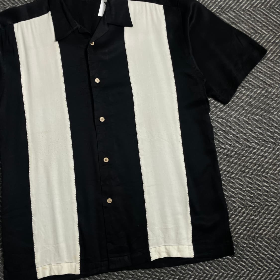 USA 오리지날 빈티지 패턴 쿠바 셔츠o 3972 상품이미지2