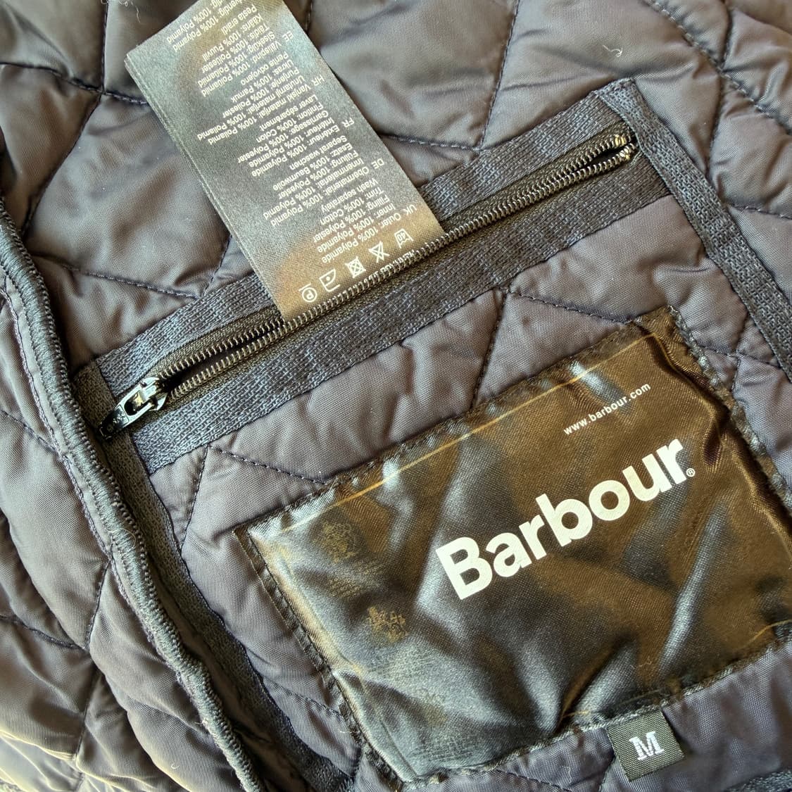 바버 퀼팅 자켓 [ 95 ] 상품이미지5