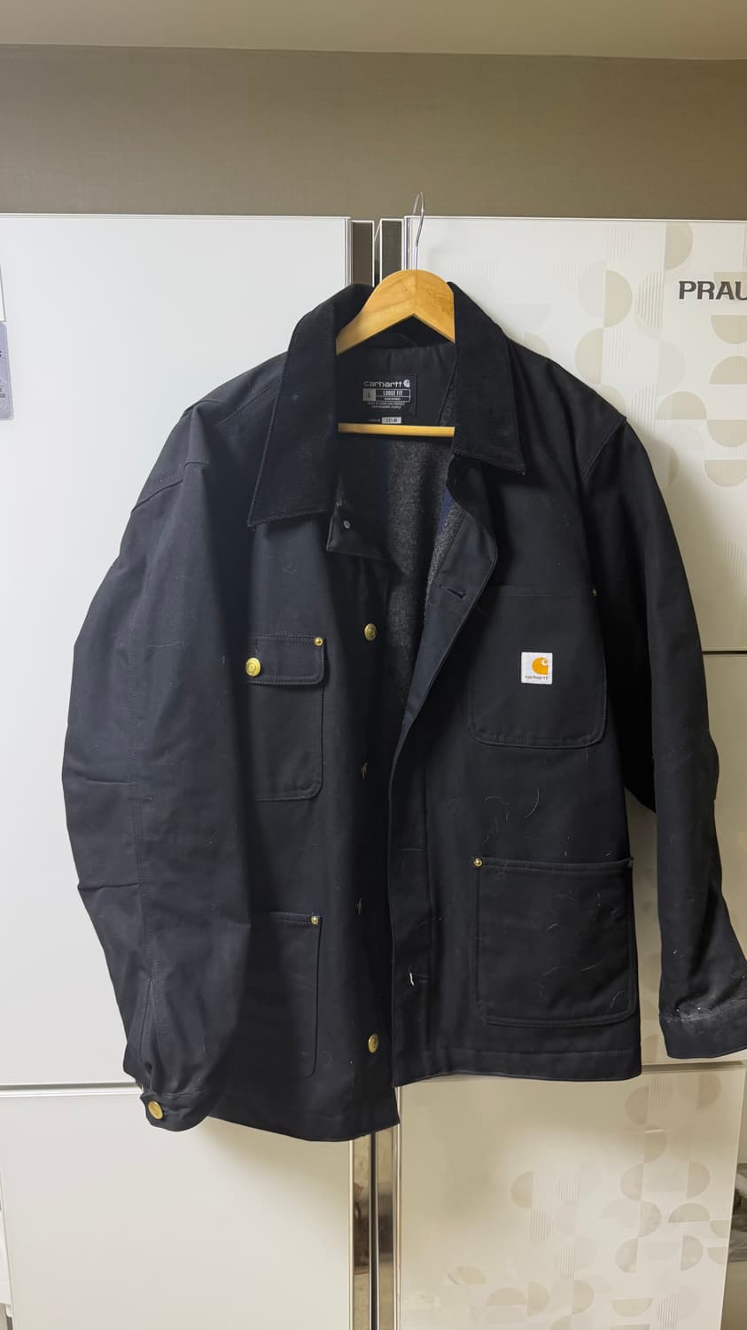 칼하트 초어 코트 블랭킷 Loose Fit L사이즈 상품이미지1