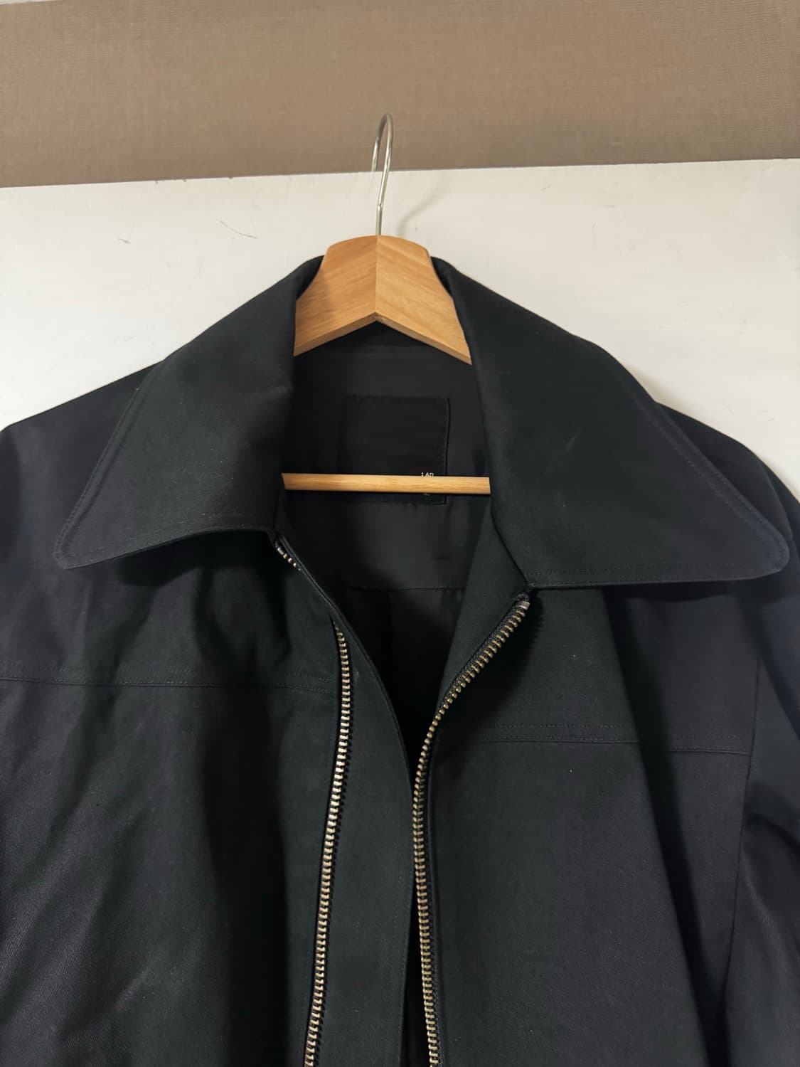 라드 뮤지션 빅 칼라 블랙 집업 자켓 46 상품이미지5