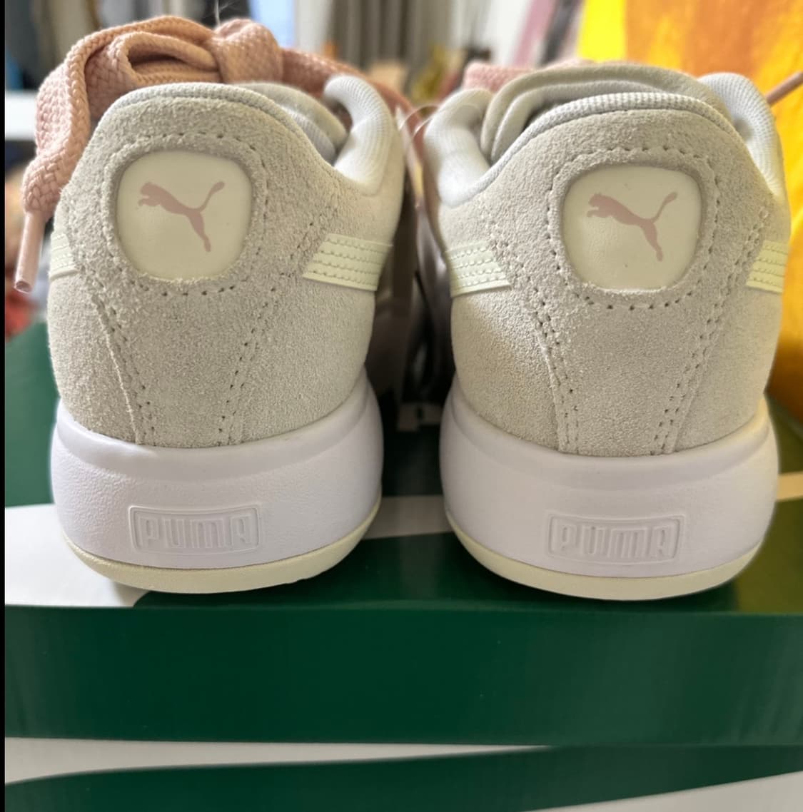 PUMA 푸마 스웨이드 마유 베이지 핑크 우먼스 상품이미지6