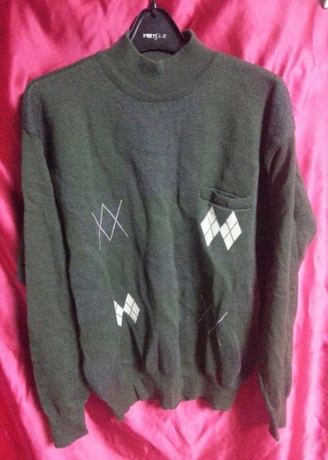 소니아 발렌시아 남성 모직 터틀넥 니트 105 상품이미지1