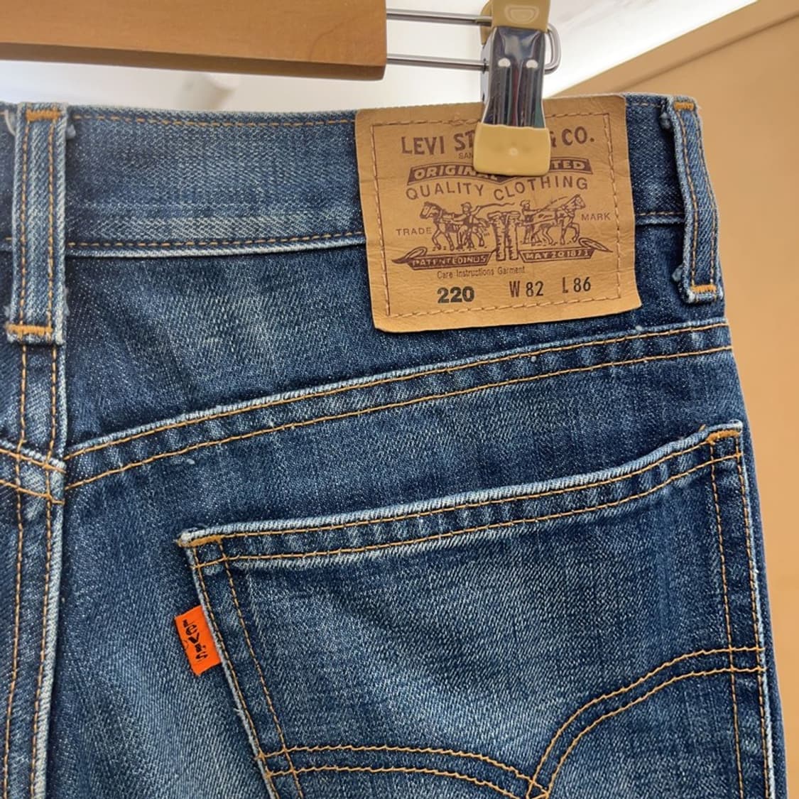리바이스 220 오렌지탭 데님 청바지 82 C06301 상품이미지3