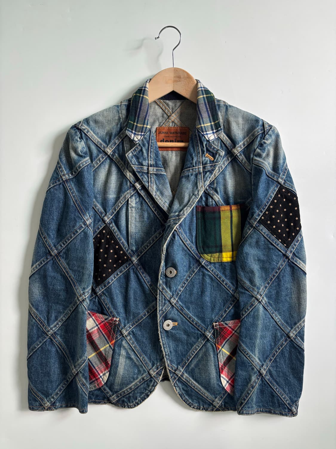 Junya Watanabe 준야와타나베 패치 데님 자켓 상품이미지3