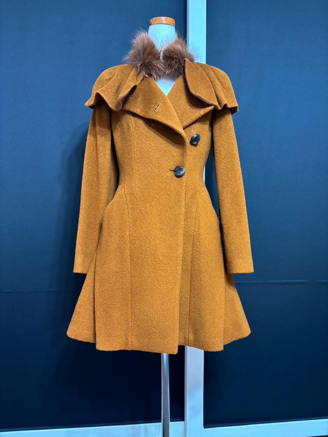 새제품ㅡ 에고이스트 셔링 케이프 코트 55 상품이미지2