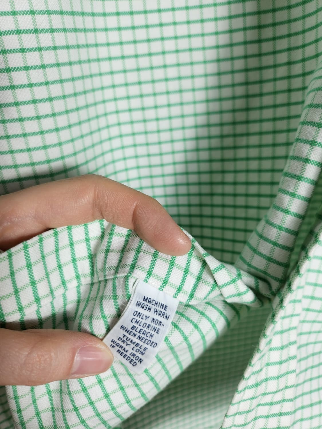 S 폴로 랄프로렌 체크 패턴 커스텀핏 셔츠 상품이미지6