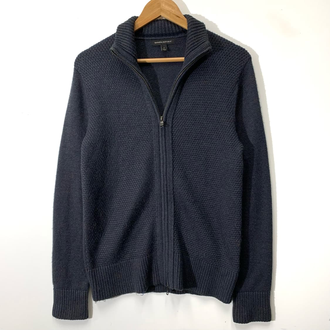 바나나리퍼블릭 투웨이 니트집업 상품이미지1