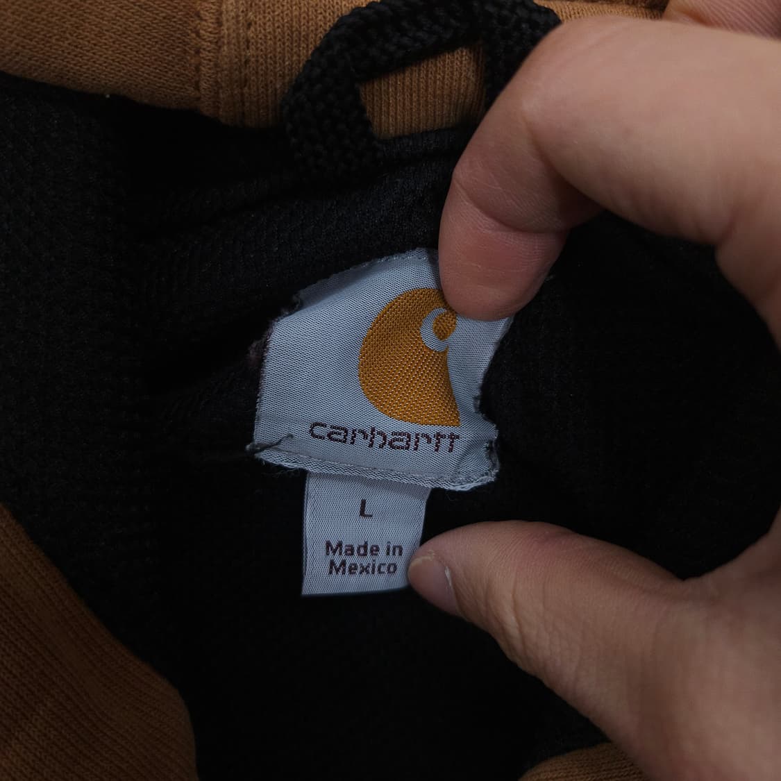 칼하트 써멀 후드 집업 L 상품이미지4