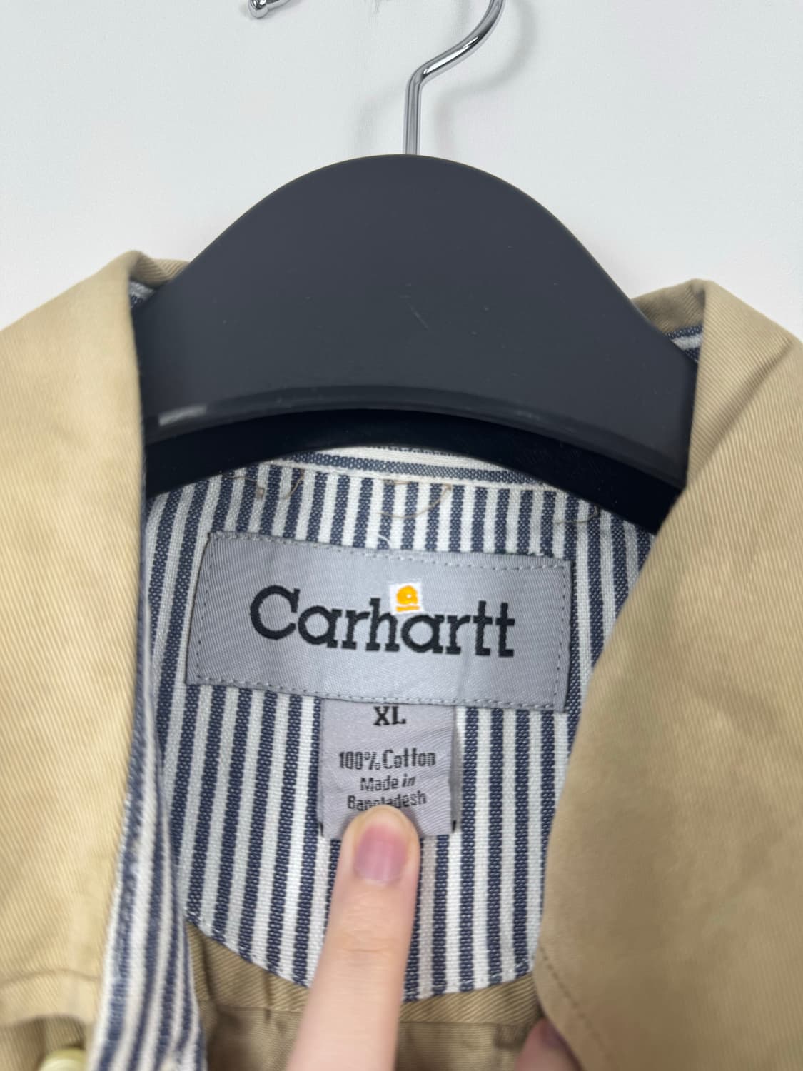 b167) 칼하트 워크 셔츠 상품이미지3