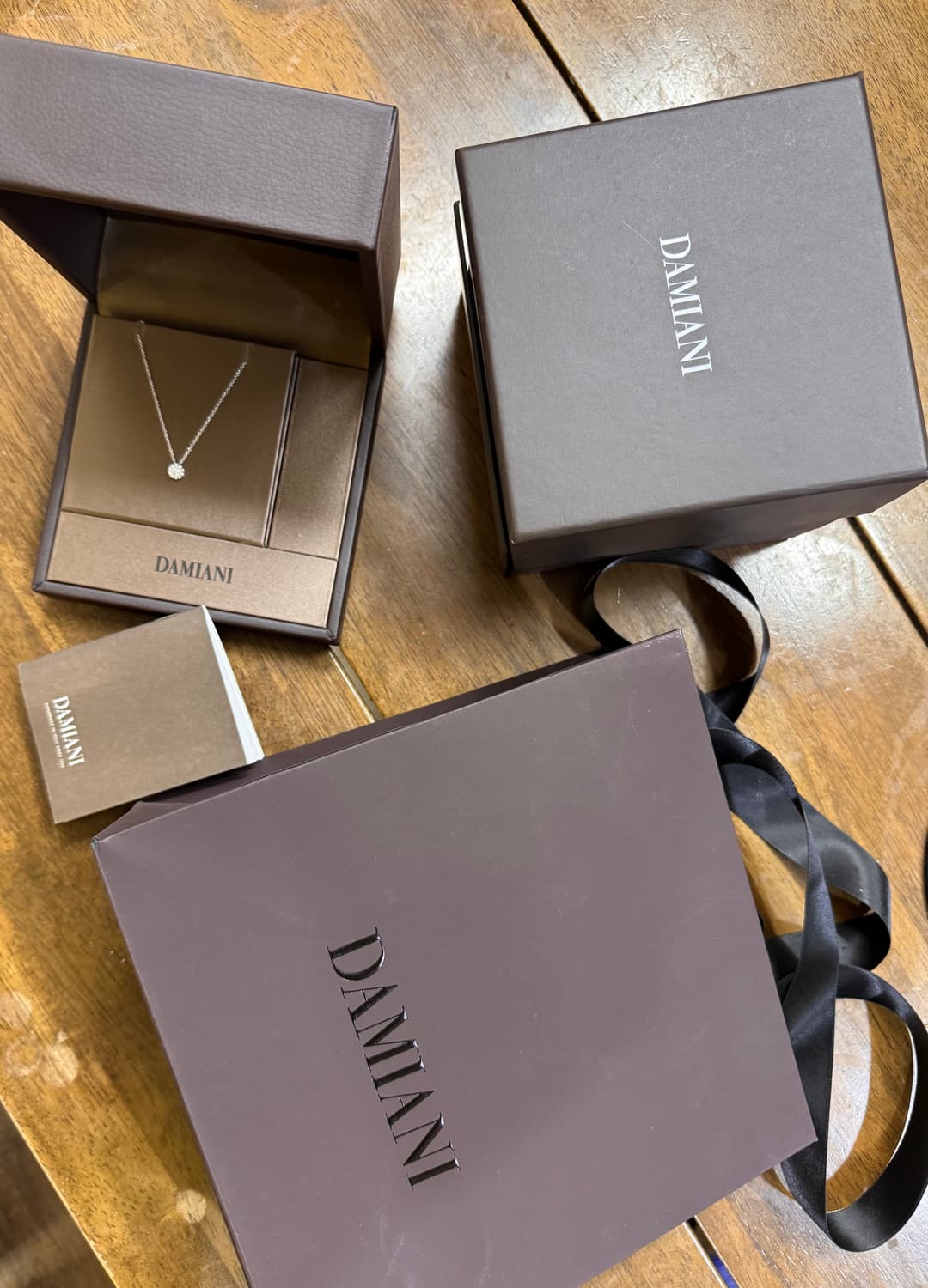 다미아니 마르게리타 6mm 원써클 네크리스 화이트골드 목걸이 디올 프라다 상품이미지1