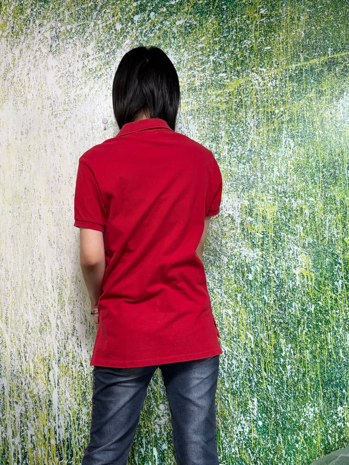 폴로 빅포니 치프키프 레드 반팔 카라 티셔츠 S 상품이미지3