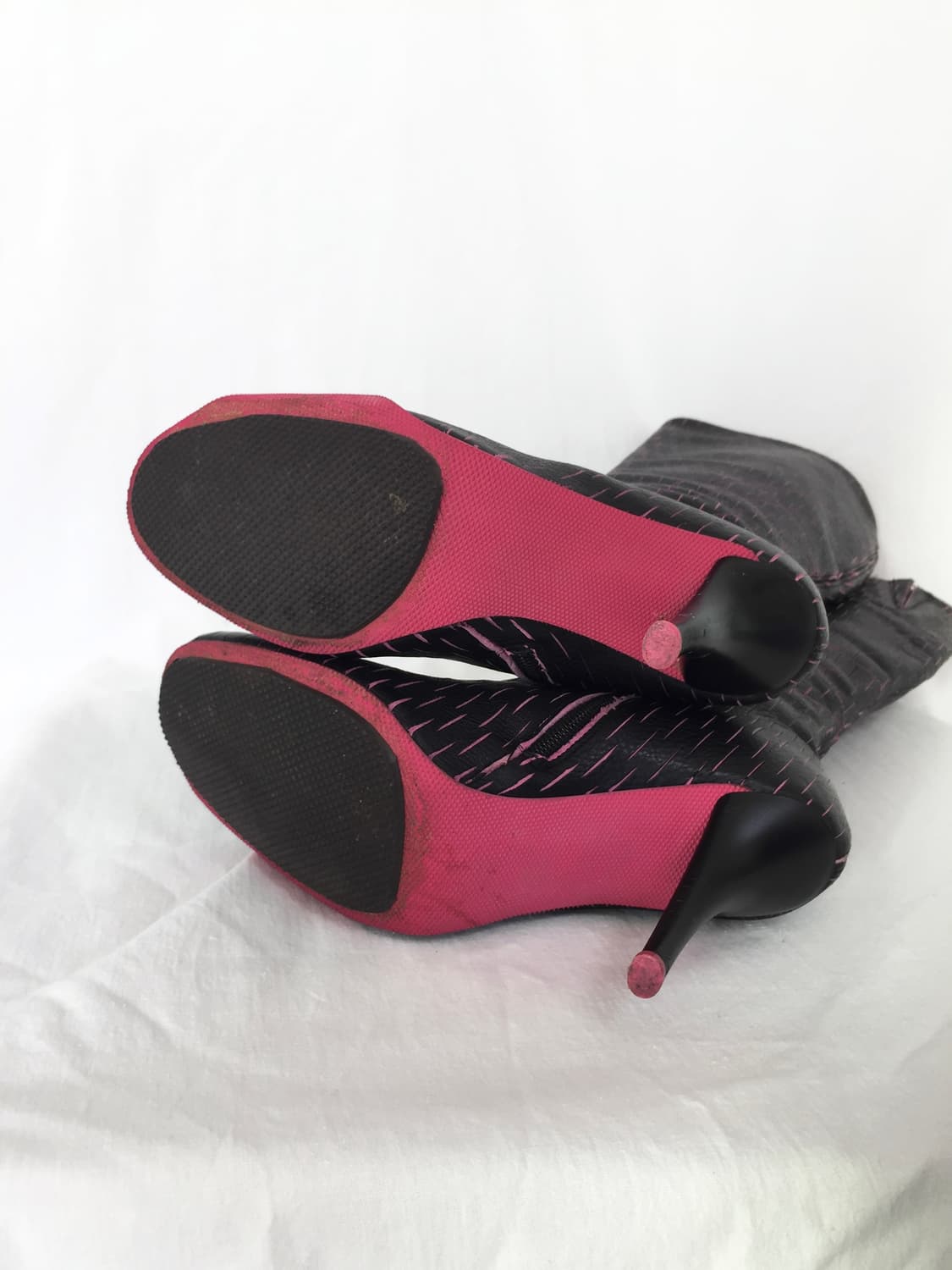 Spain Made  Pink Stitched Iconic Boots 상품이미지9