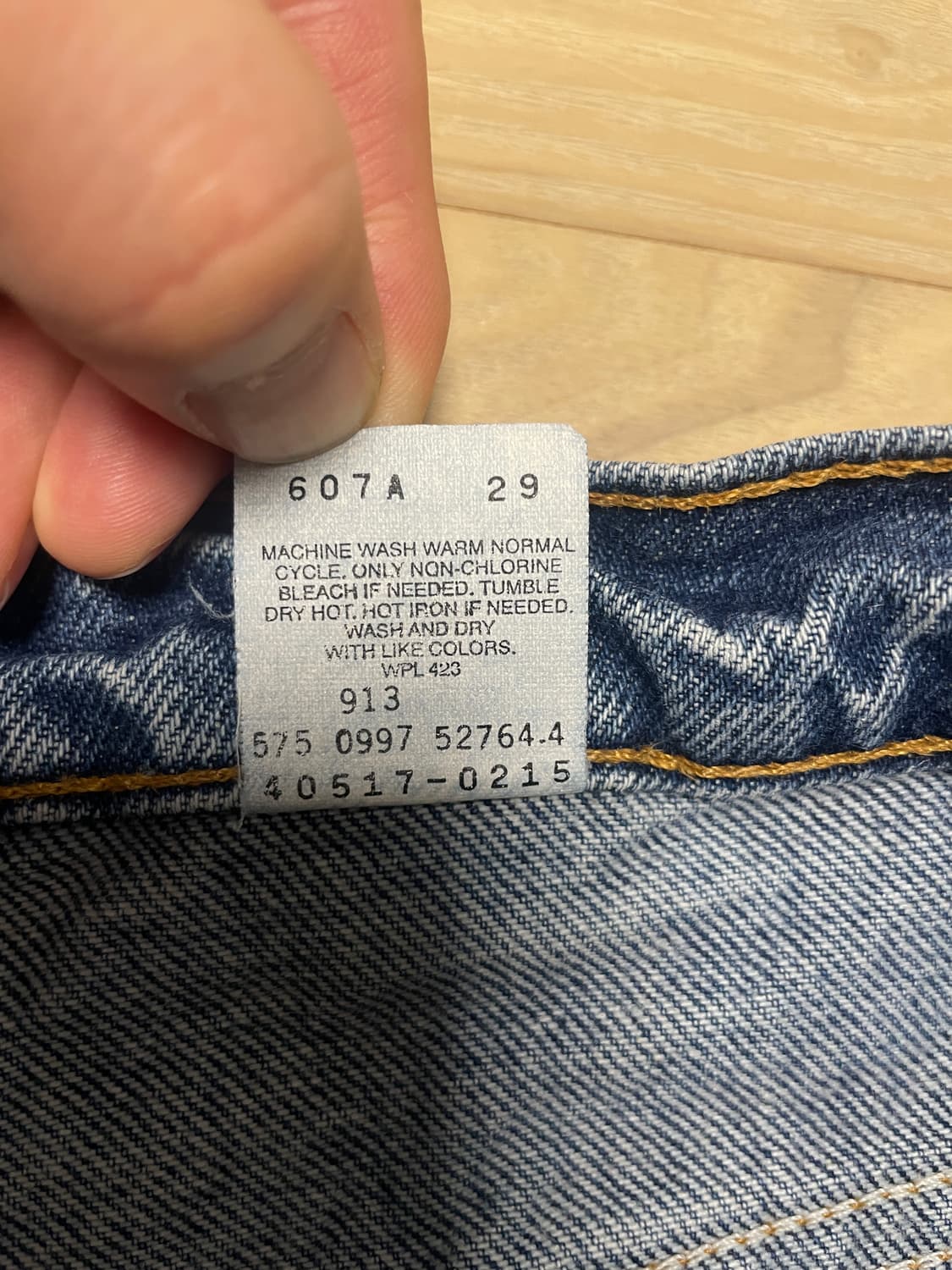 빈티지 리바이스 517 usa 오렌지 탭 팝니다 상품이미지4