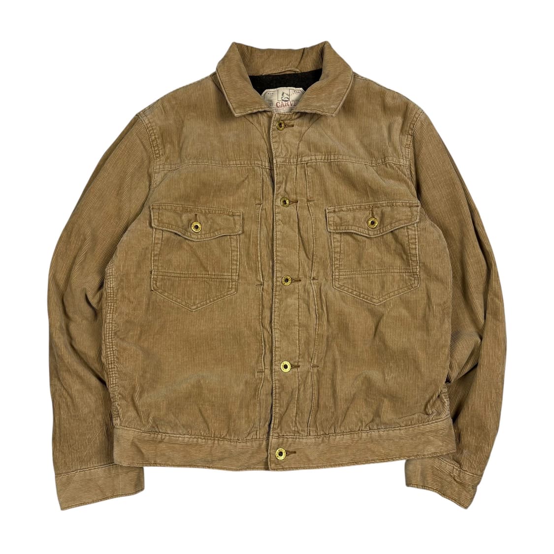 폴로 진스90‘s 베이지컬러 코듀로이 트러커 자켓 상품이미지3