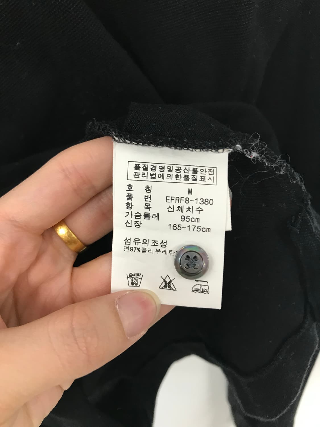 폴로 랄프로렌 빅포니 블랙 긴팔 카라 티셔츠 상품이미지4