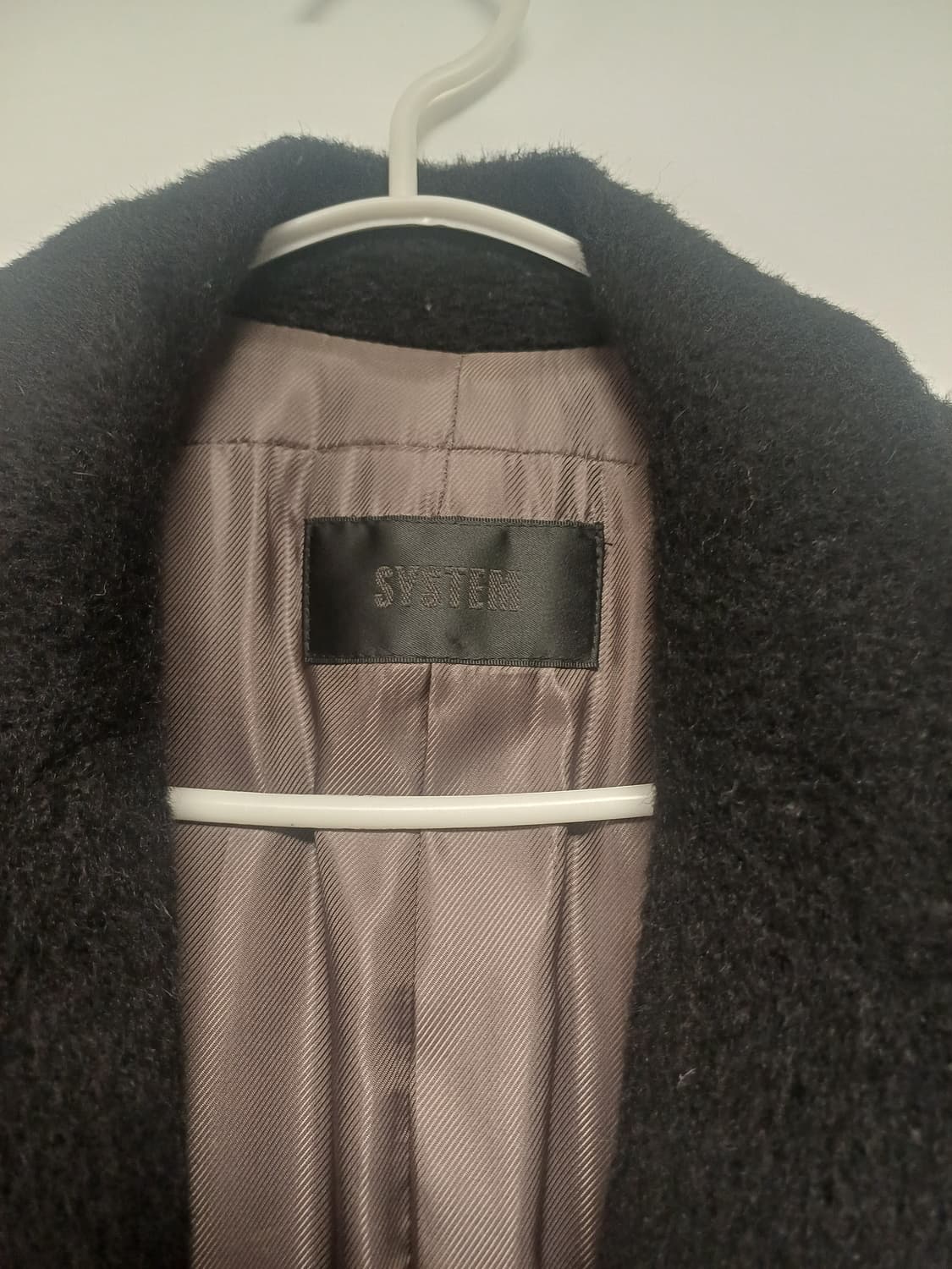 한섬 SYSTEM 여성 울 알파카 부클 더블코트[무료배송] 상품이미지6