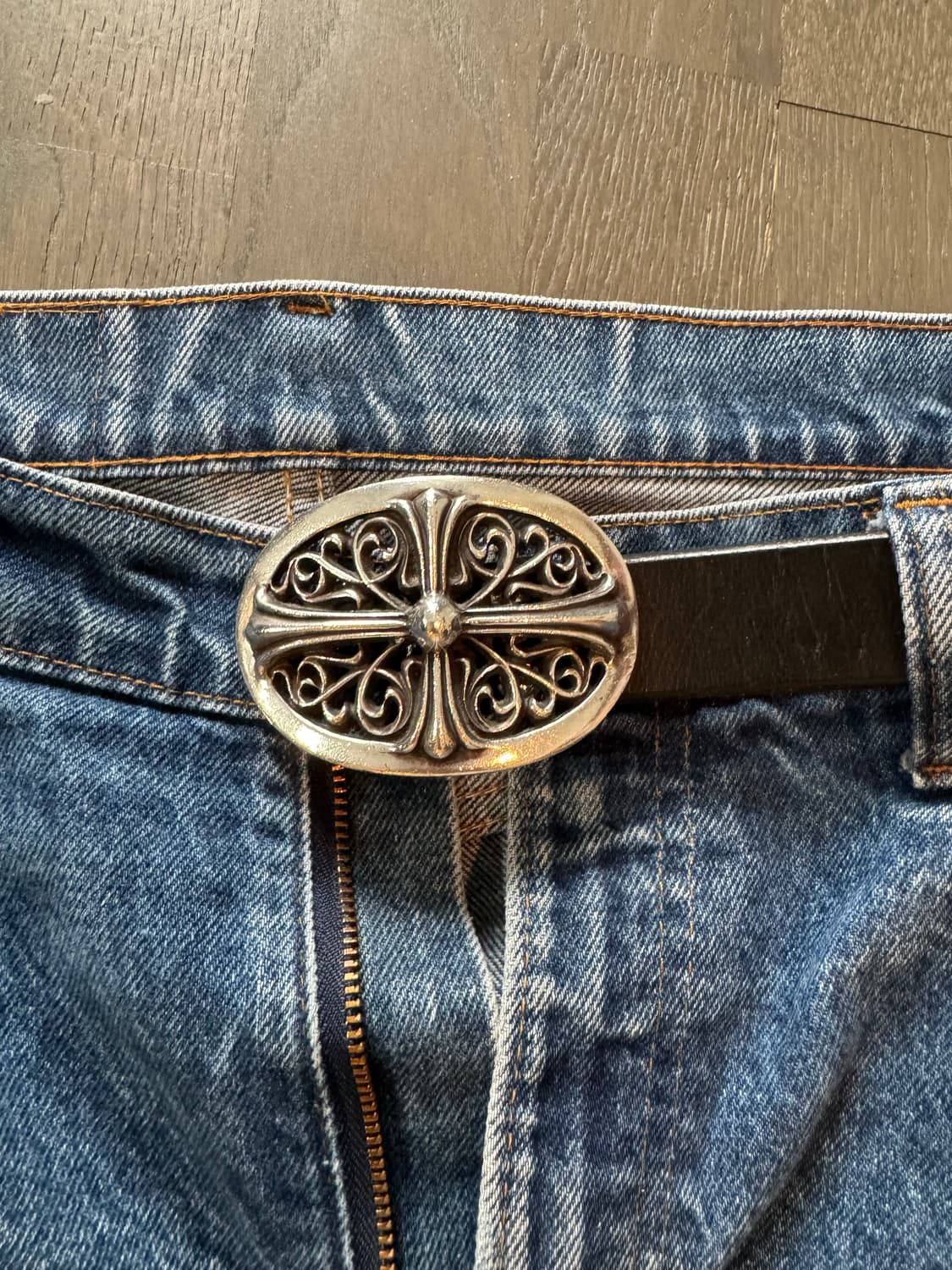 크롬하츠 오발 버클 1.5인치 상품이미지1