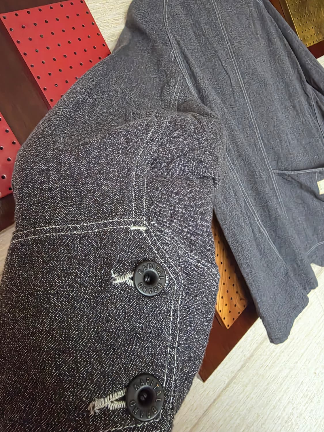 캐피탈 샴브레이 커버올 상품이미지4