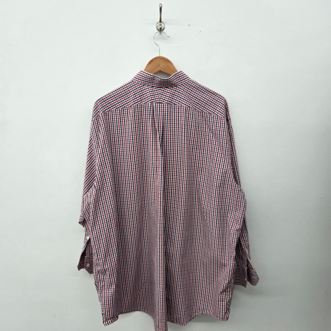 브룩스브라더스 체크 남방 긴팔 남XL 상품이미지4