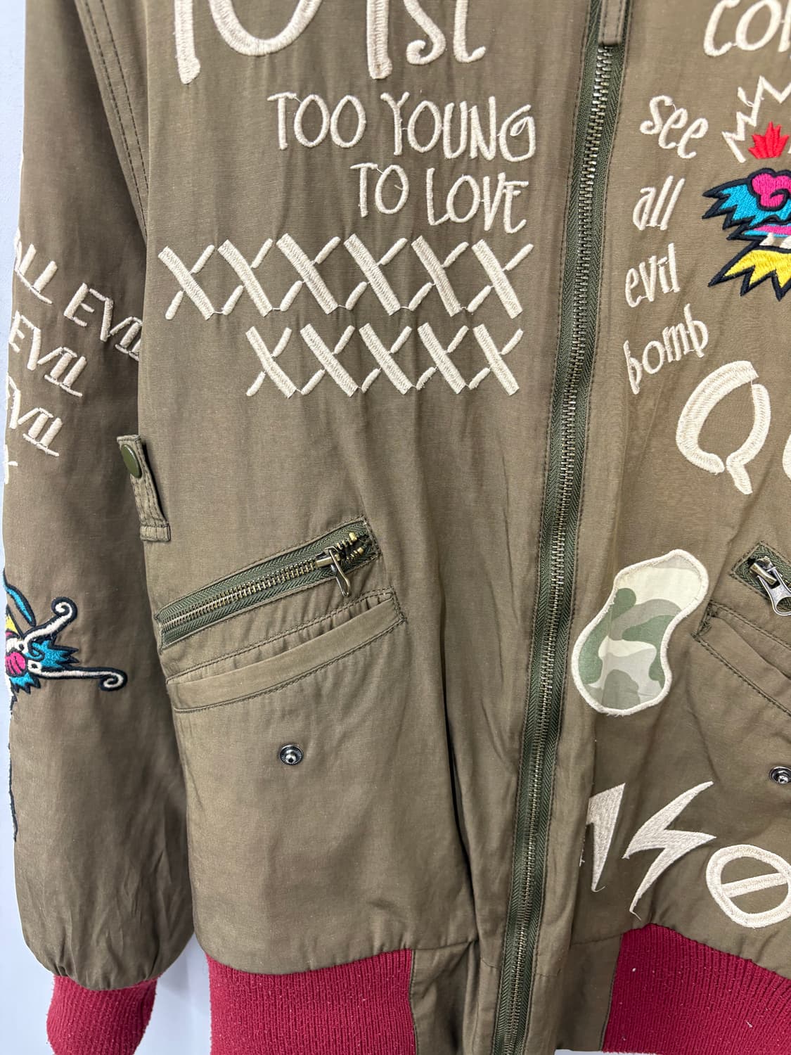 MADNESS 자수패치 자켓 A3285 상품이미지5