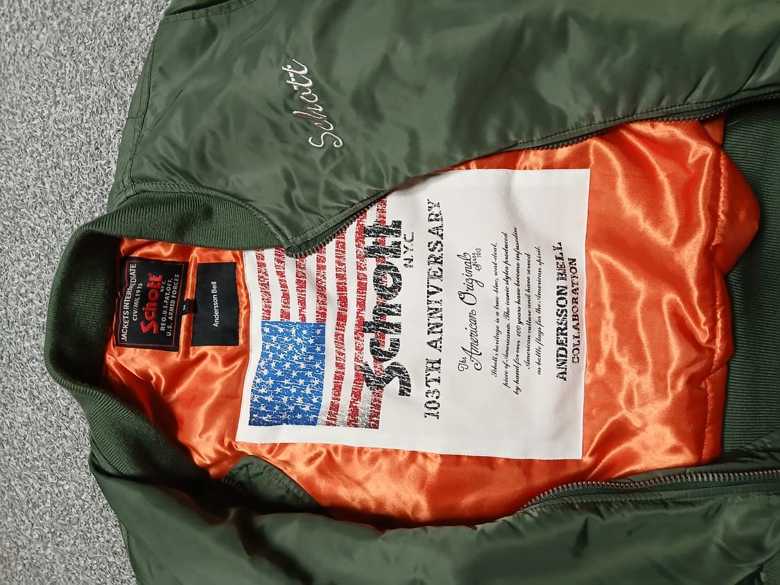 앤더슨벨 항공 자켓 상품이미지6