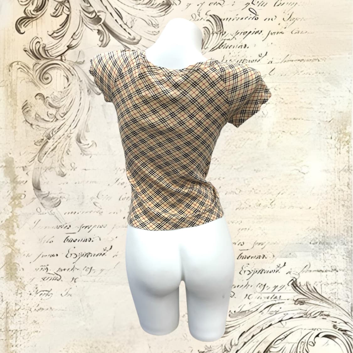Burberry check top 상품이미지2