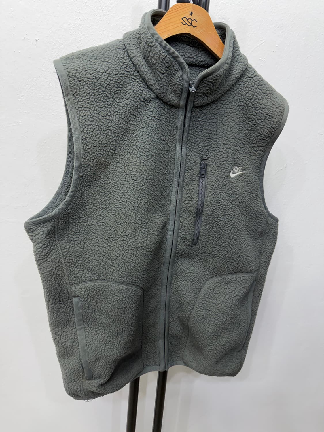 정품) 나이키 남성 플리스 후리스 조끼 M 상품이미지2