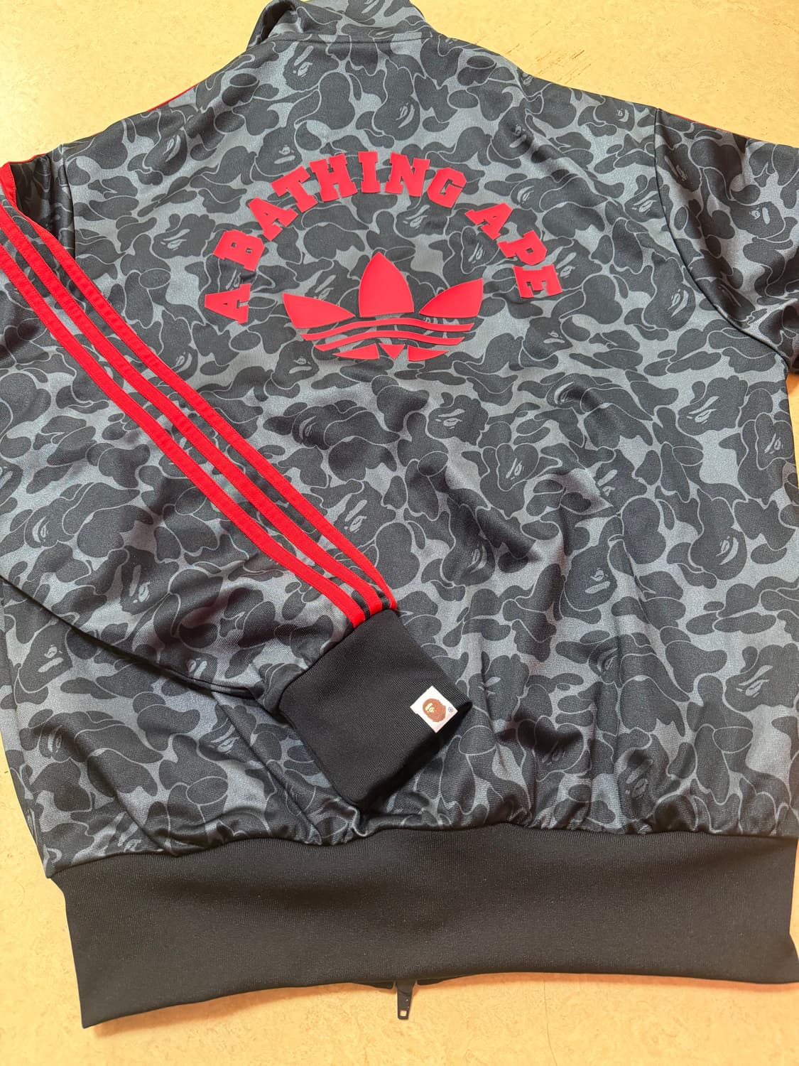 아디다스x베이프 저지 M사이즈 상품이미지3