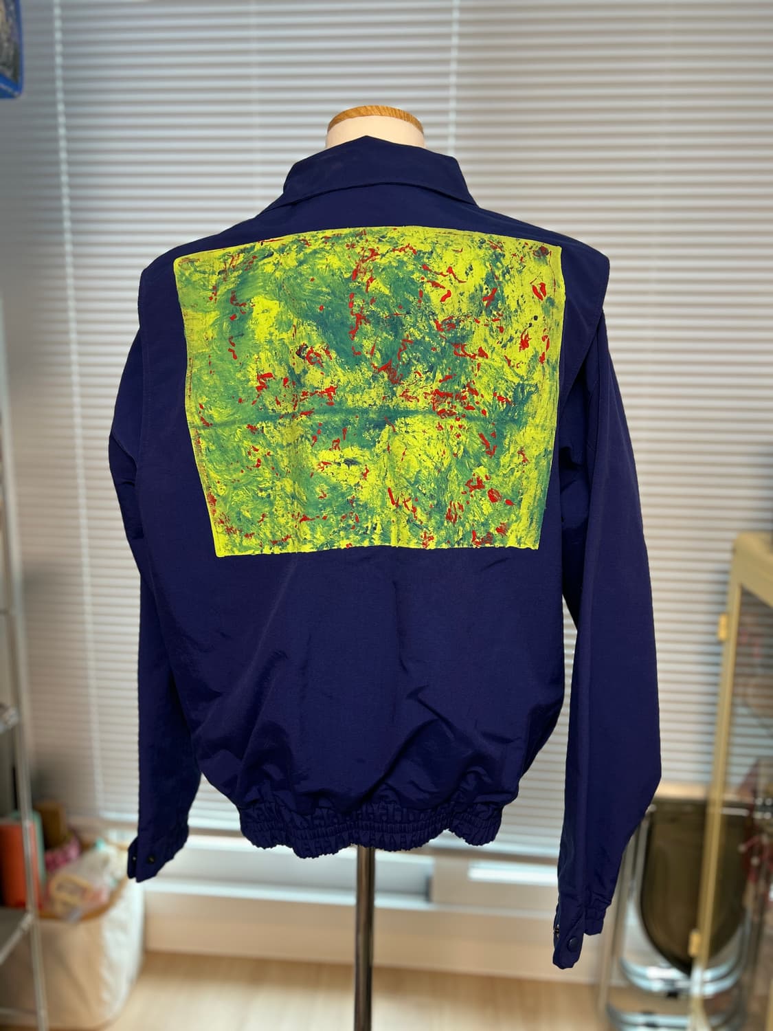 칼하트 워크 자켓 1of1 커스텀 Jackson Pollock레퍼런스 상품이미지2