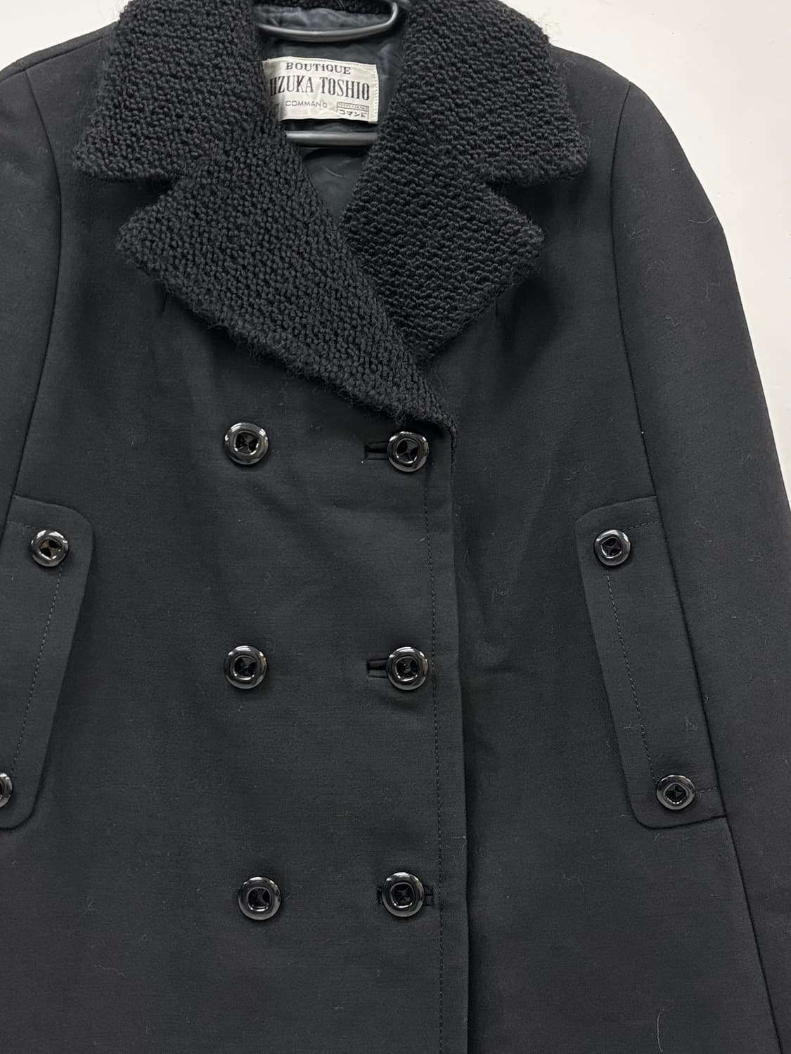 빈티지 블랙 케이프 판쵸 망토 상품이미지4