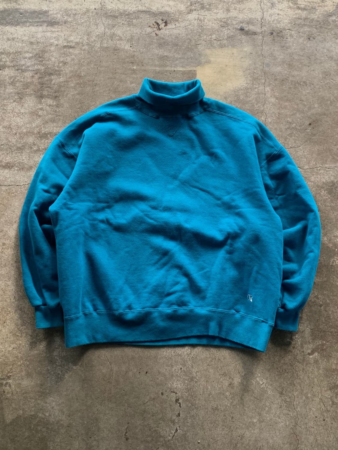 90s 러셀 애슬레틱 하이코튼 롤넥 스웻셔츠 상품이미지1