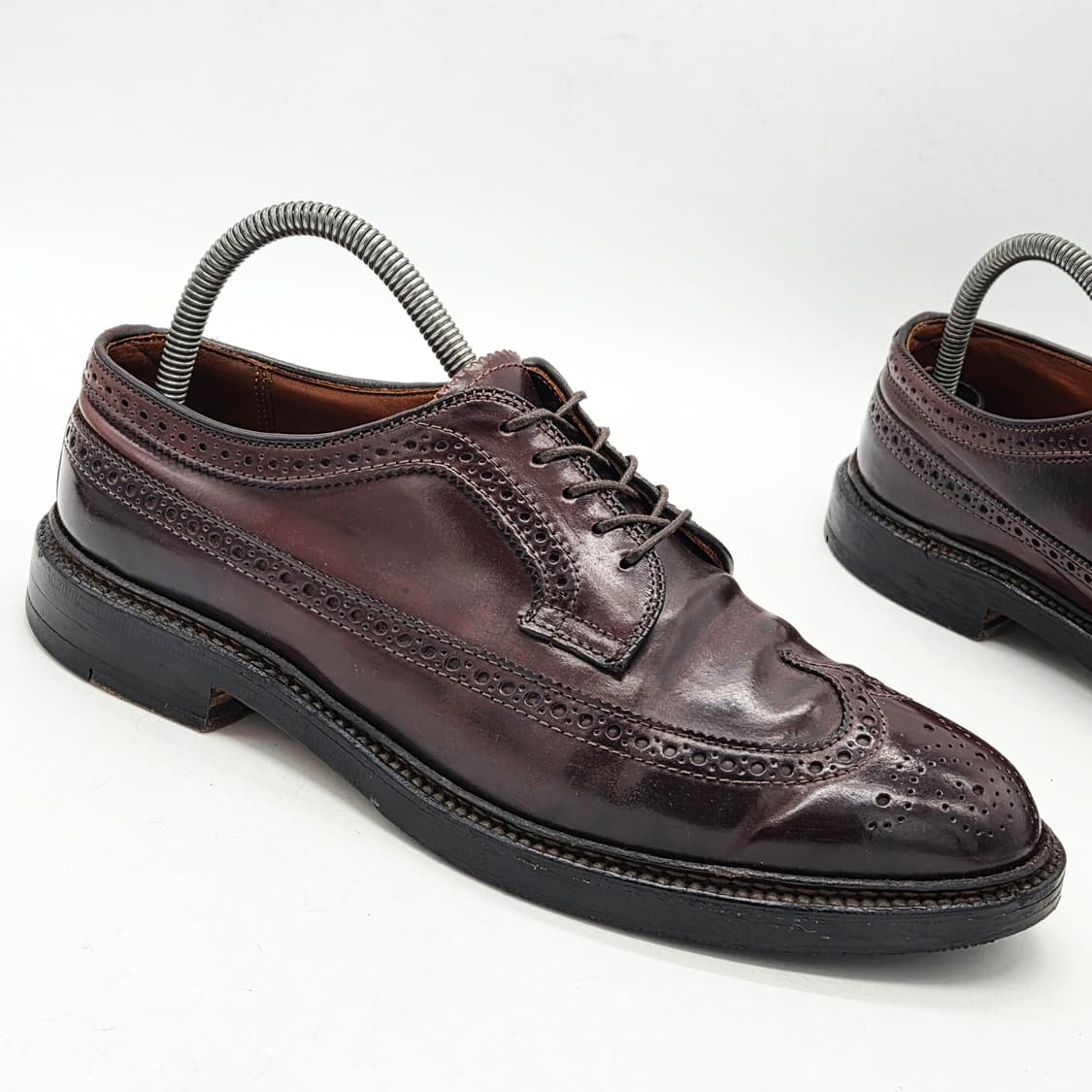 알든 alden 975 쉘 코도반 롱윙 버건디 (7 E) 상품이미지7