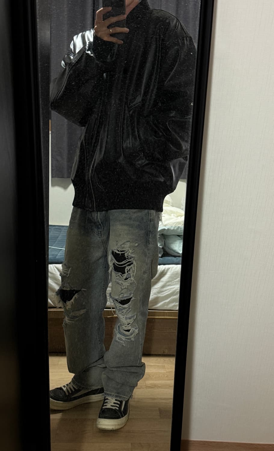 발렌시아가 히든 로고 디스트로이즈 진 [33] 상품이미지9