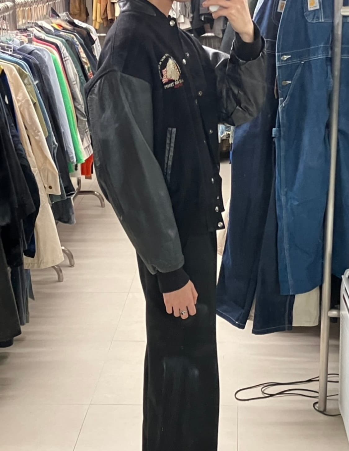 SUMAC 빈티지 바시티 자켓 S 상품이미지9