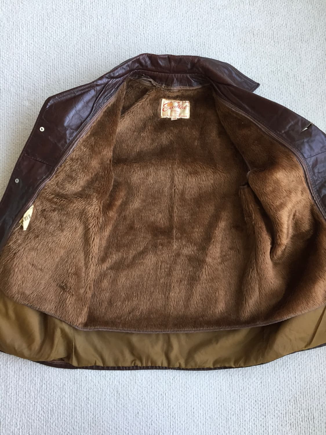 70‘s Exeelled 엑셀드 브라운 카코트 상품이미지8