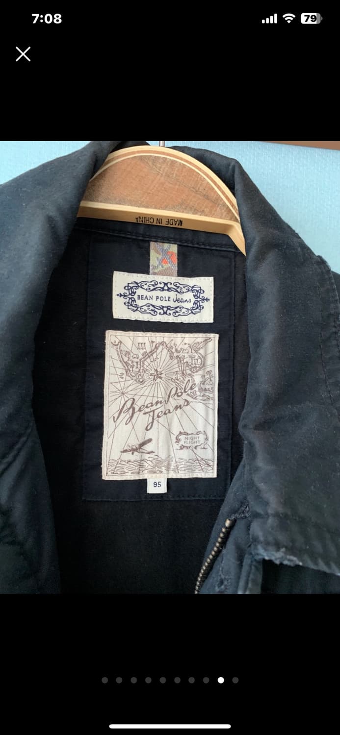 빈폴 야상 (두꺼운) 검정. 자켓 상품이미지9