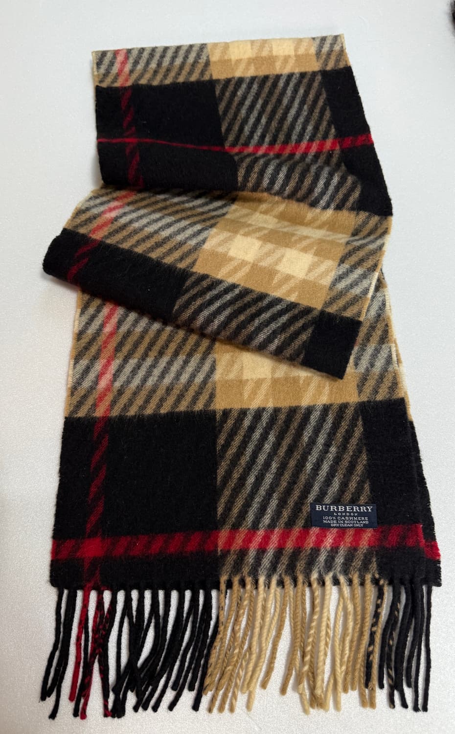 정품)버버리머플러 상품이미지1