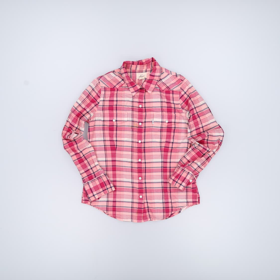 SP 리바이스 여성 체크 셔츠 0407H1 상품이미지1