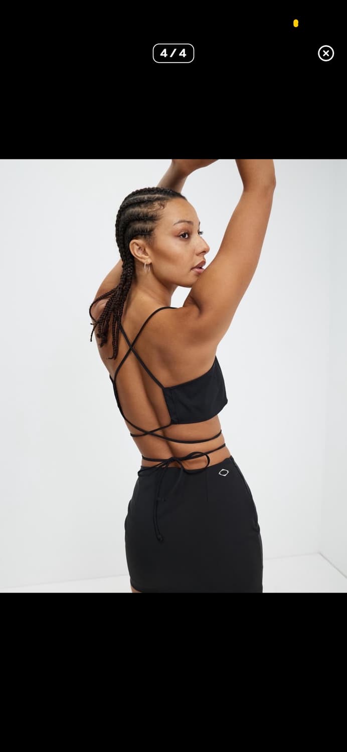 미스치프 x 스트랩 뷔스티에 탑 상품이미지2