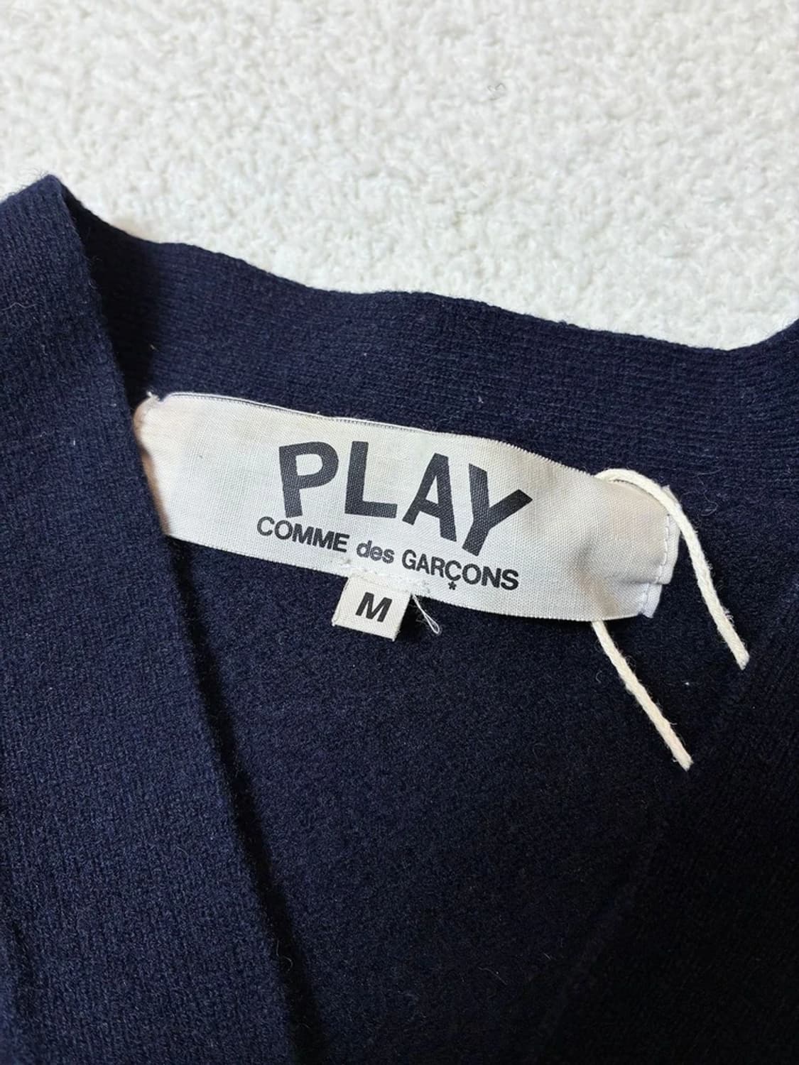 꼼데가르송 하트 로고 니트 가디건 PN6519 상품이미지4