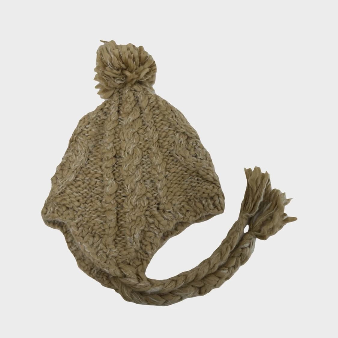 QUILL 울 혼방 귀돌이 니트 모자 61544 상품이미지2