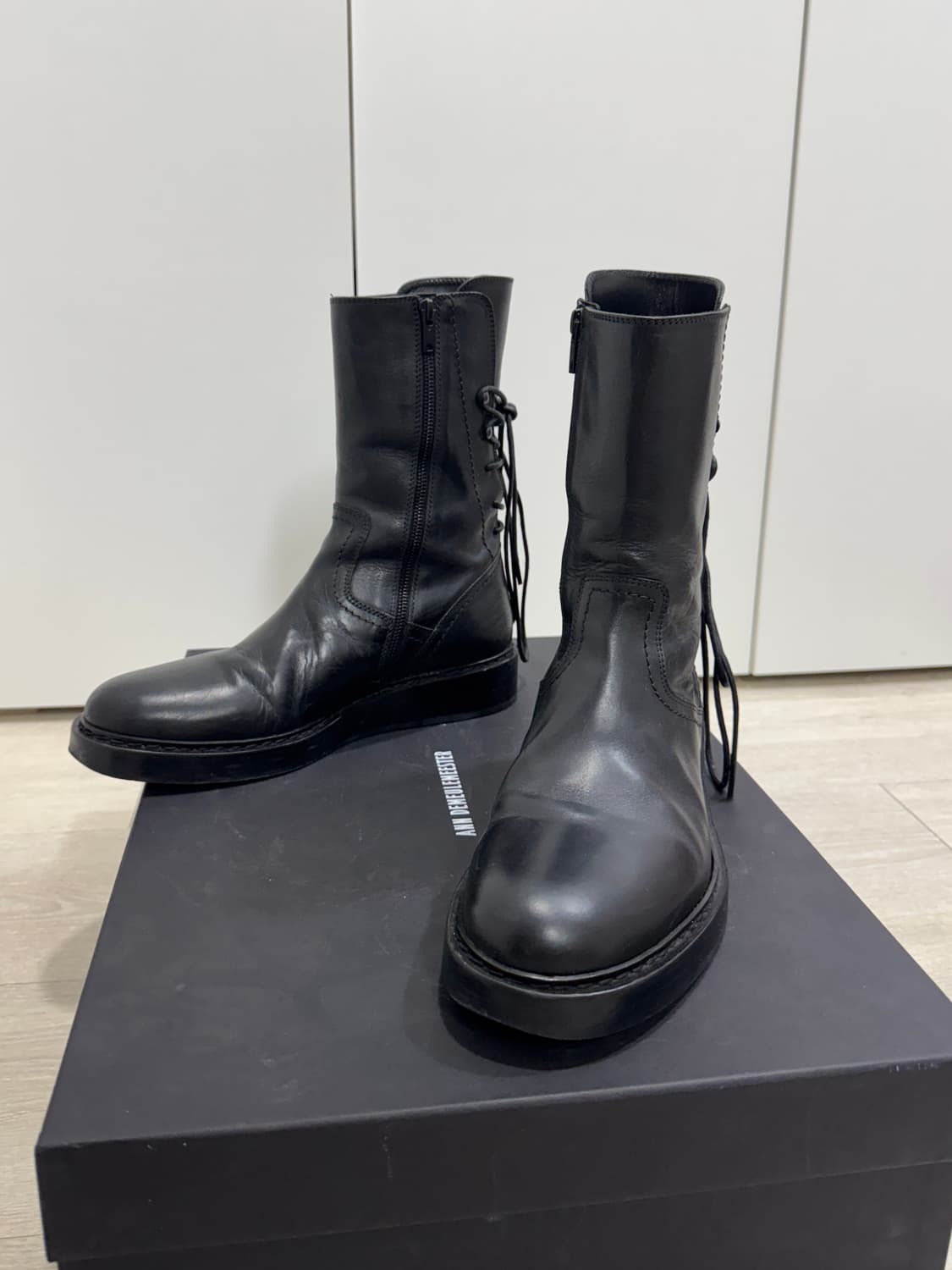 앤드뮐미스터 백레이스 부츠 41사이즈 VICTOR BOOTS  상품이미지1