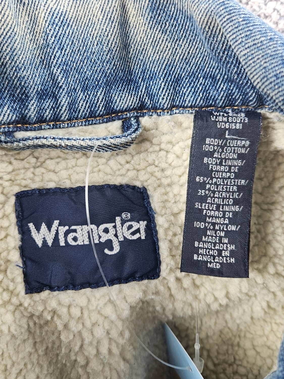 랭글러 쉐르파 라이닝 데님 트러커 자켓 ( L ) / 11023 상품이미지8