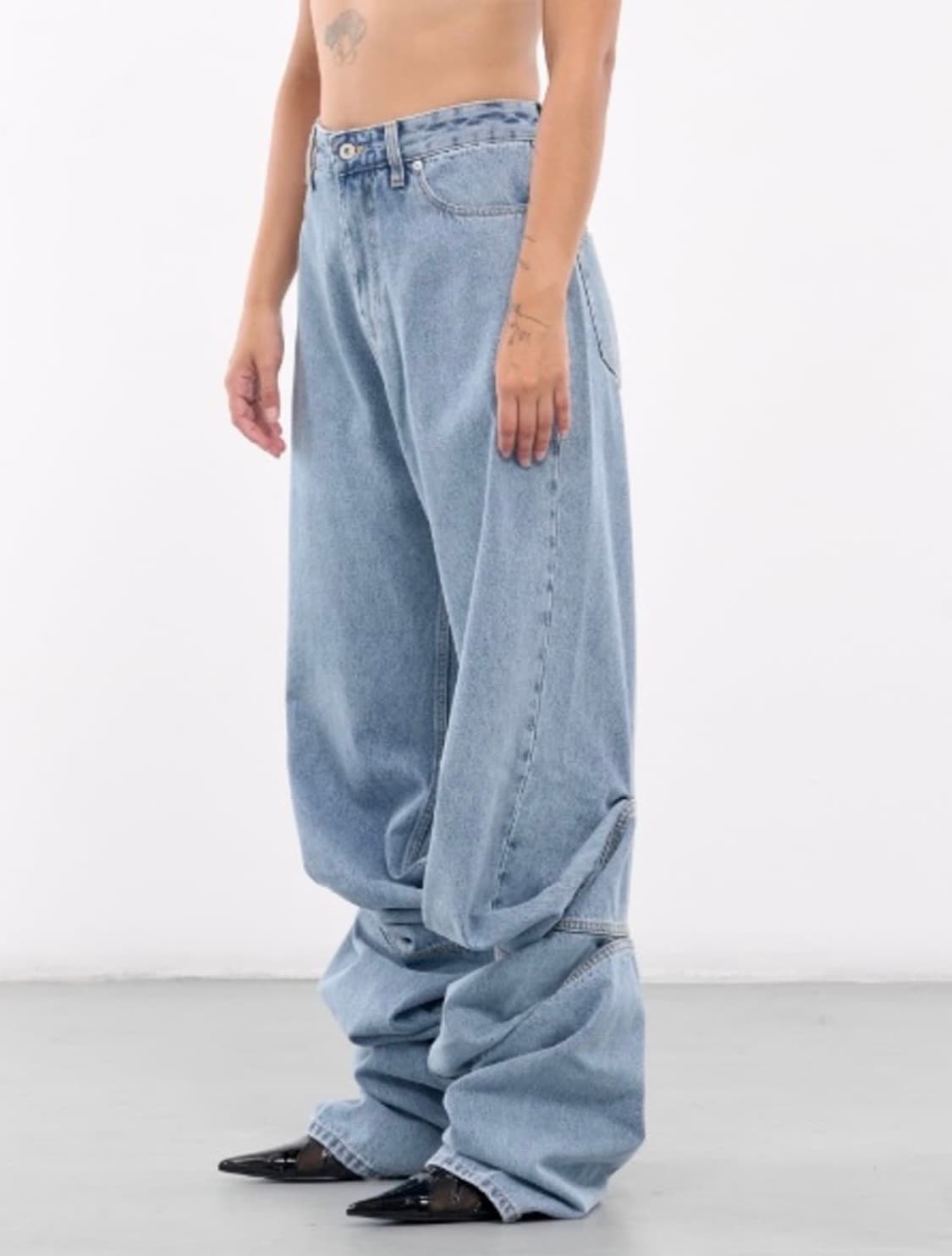 Y-Project Evergreen Draped Cuff Jeans 상품이미지2