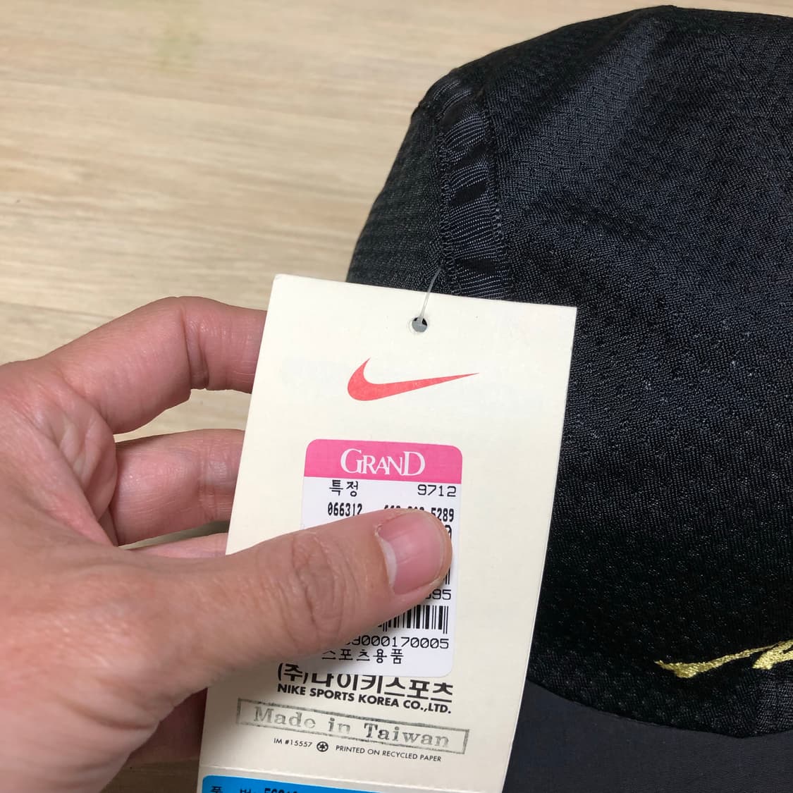 (ONE SIZE) 새상품 90's 나이키 안드레아가시 참새 모자 볼캡 상품이미지4