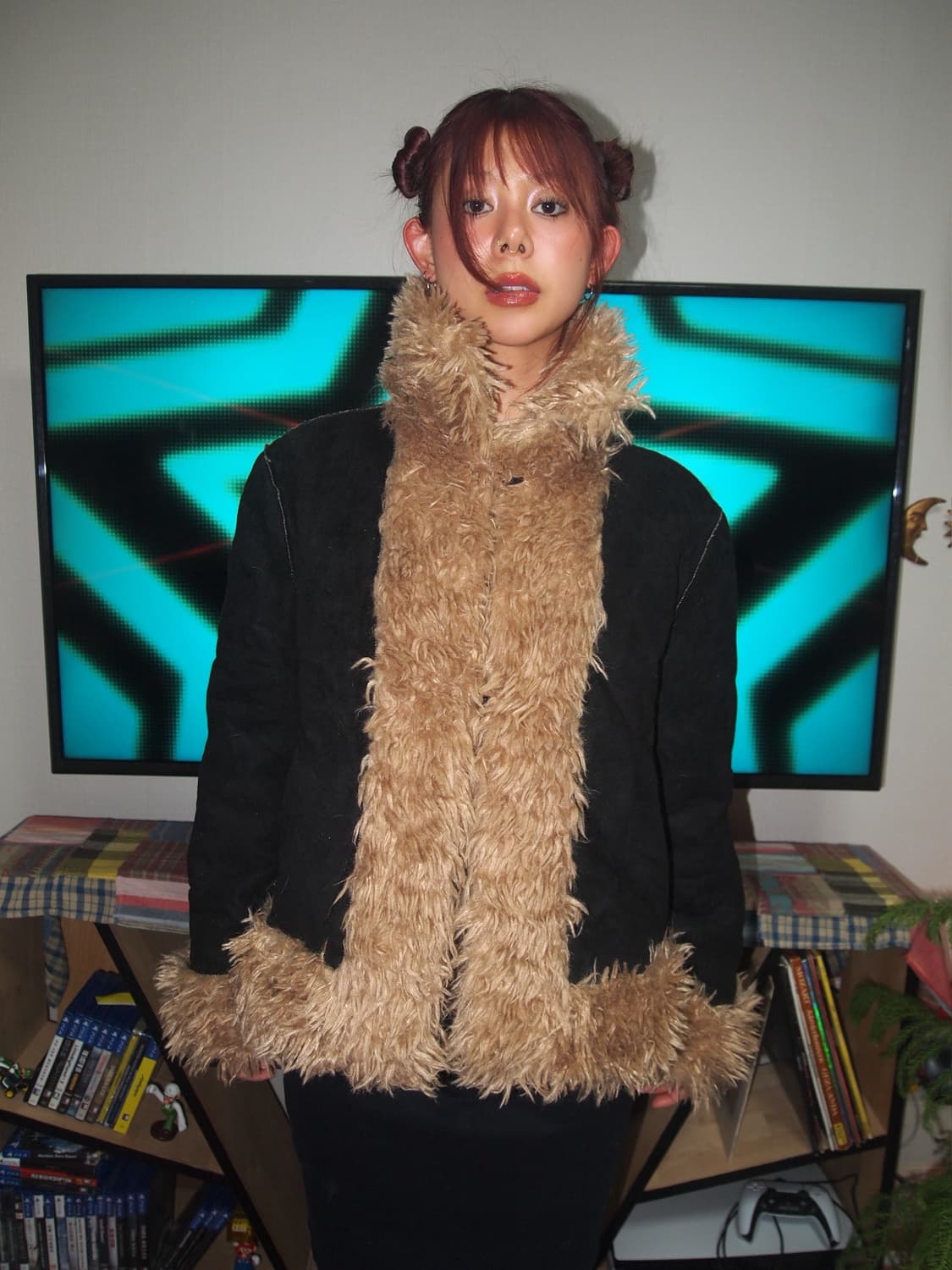 VTG 퍼 트리밍 자켓 상품이미지2