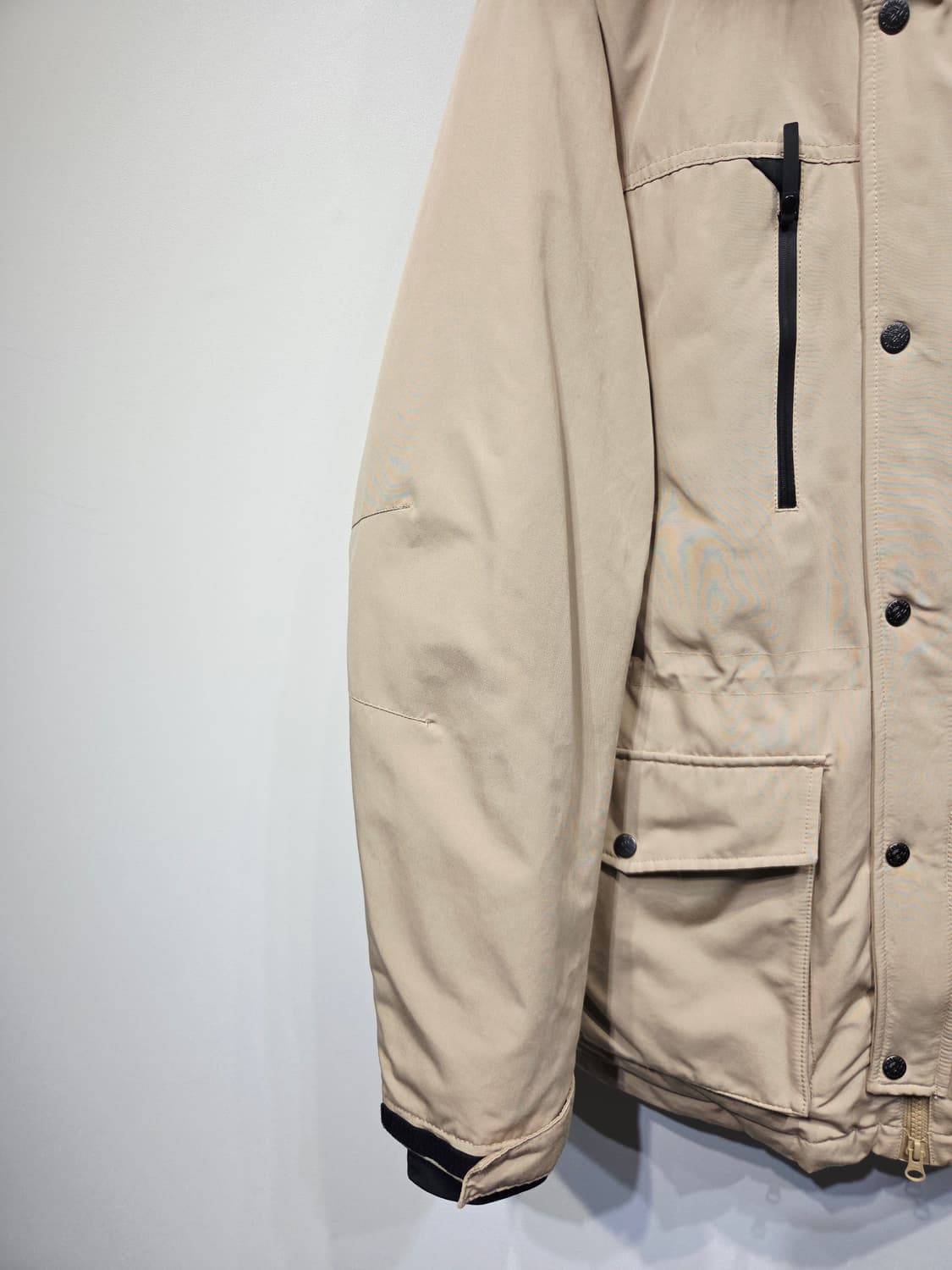 디스커버리 익스페디션 베이지 야상 다운 자켓 상품이미지4