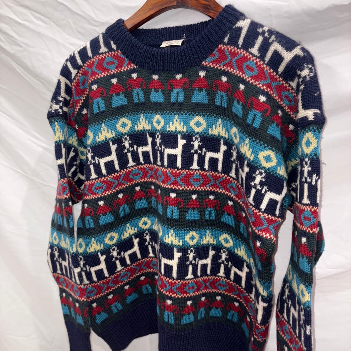 빈티지 알파카 니트 상품이미지2