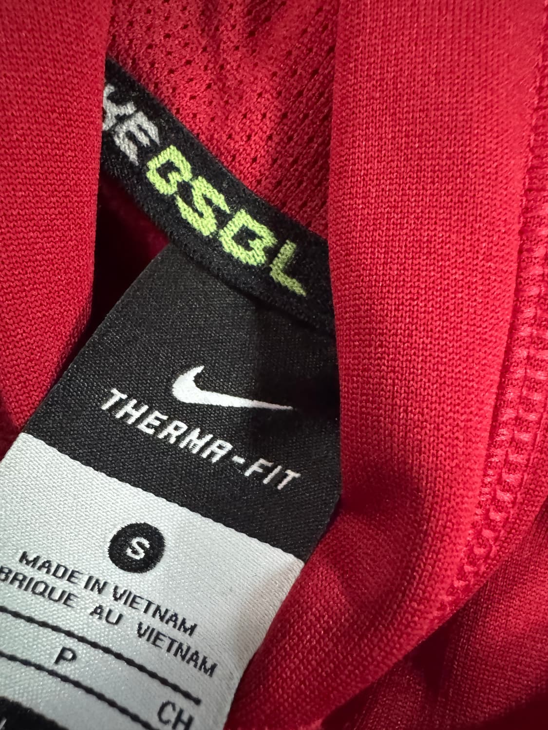 나이키 레드 기능성 스윙맨 써마핏 후드티 상품이미지3